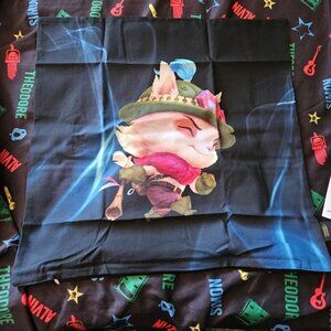 Riot Games Merch Korea Teemo Swift Scout Logo Pillow Case League of Legends LoL
